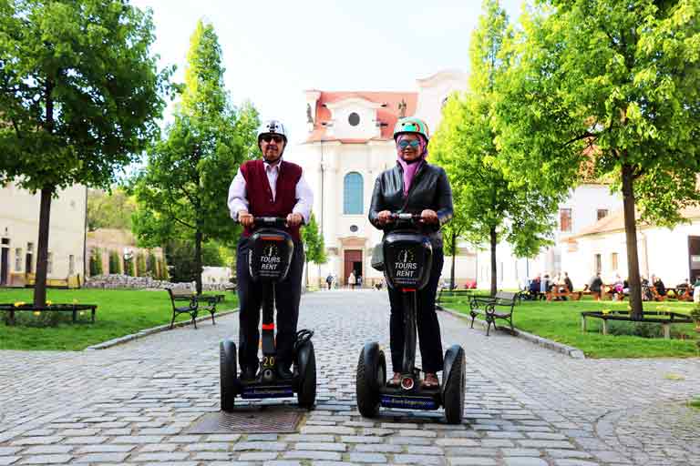 Brevnov Monastery on segway