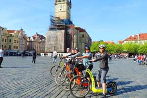 eScooter Viewpoints Tour 6 Old Town tour on eBike