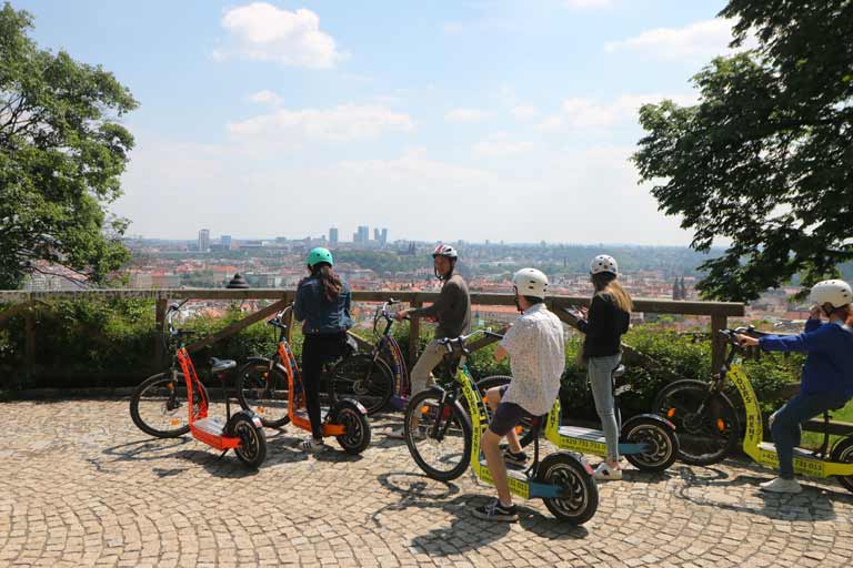 eScooter tour in Prague