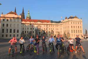 eScooter Viewpoints Tour 3 Prague Castle main gate