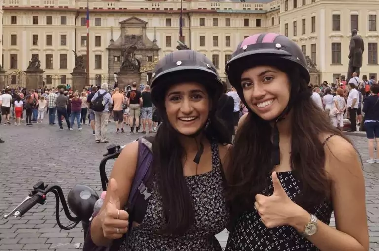 scooter tour of Prague