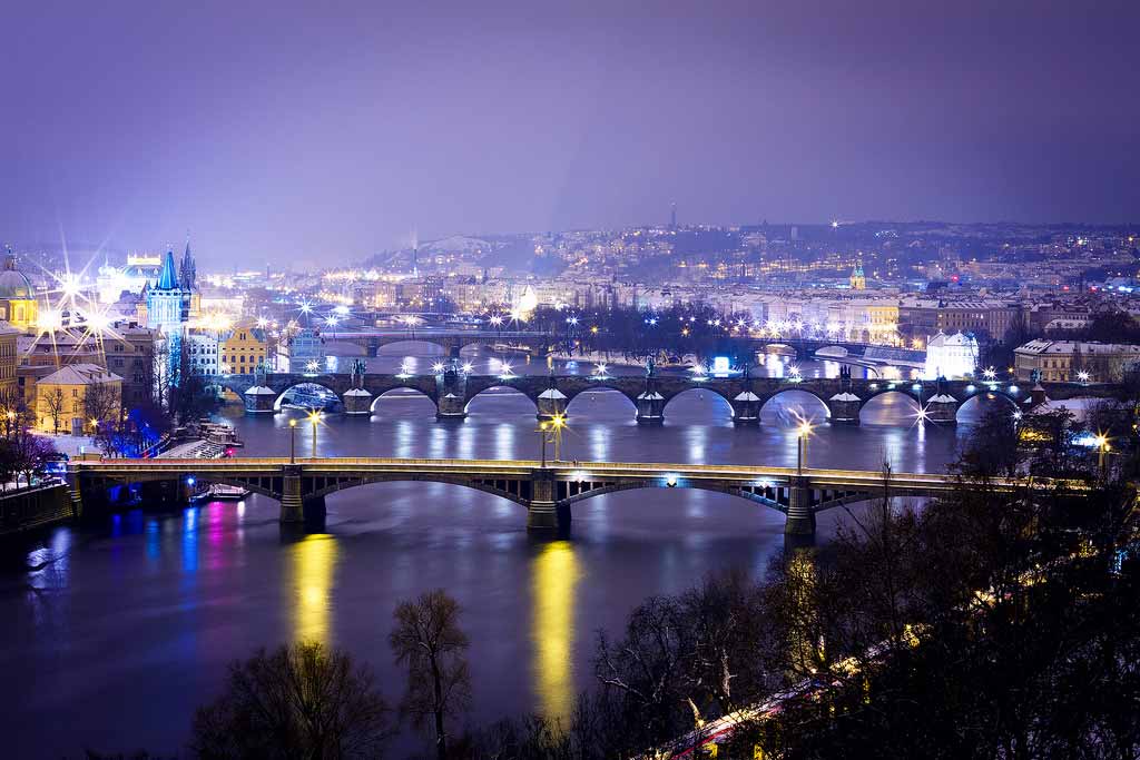 bridges in Prague