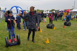 Segway rental event in Prague