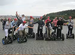 Segway bachelor party in Prague