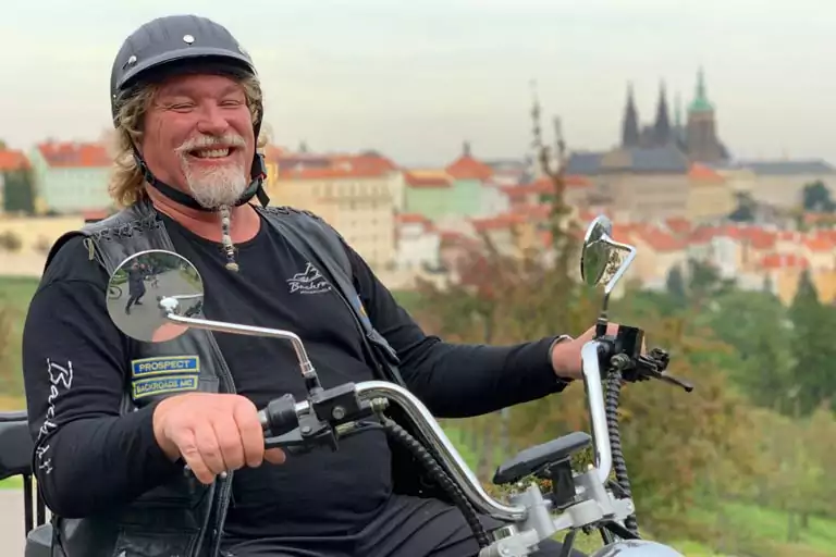 Аренда трехколесного скутера в Праге с гидом