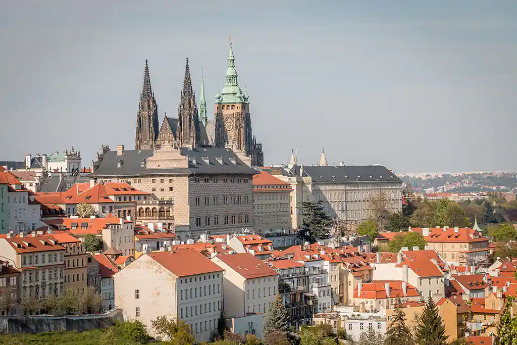 Prague Castle - Petrin view