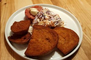 Tartare steak in Prague