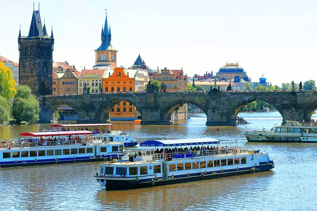 Cruise on the Vltava River