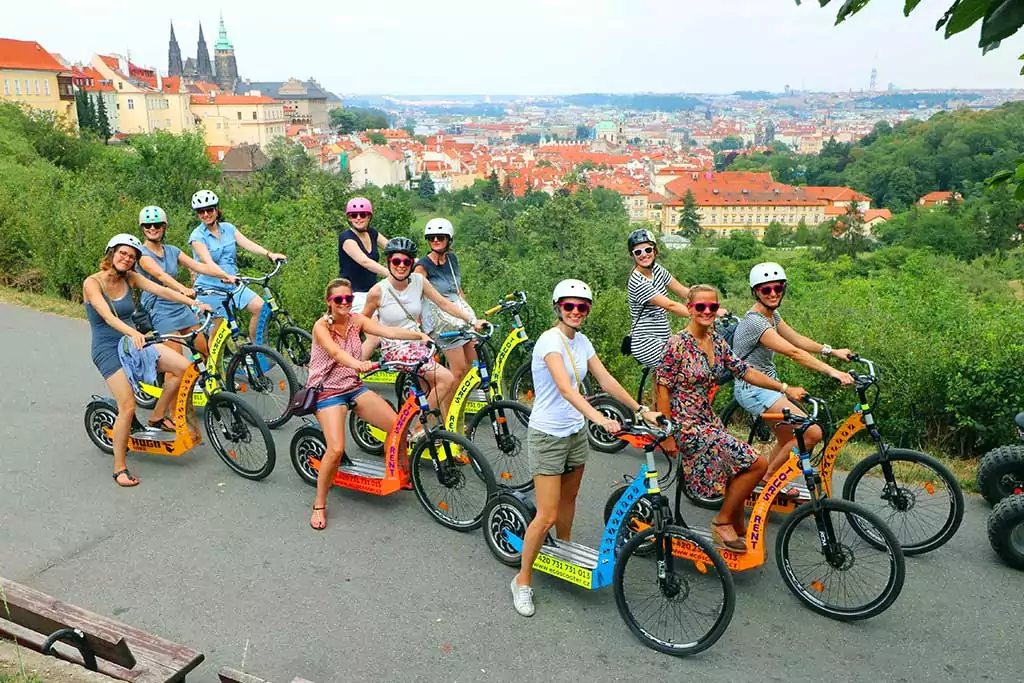 Electric Scooter Tour in Prague