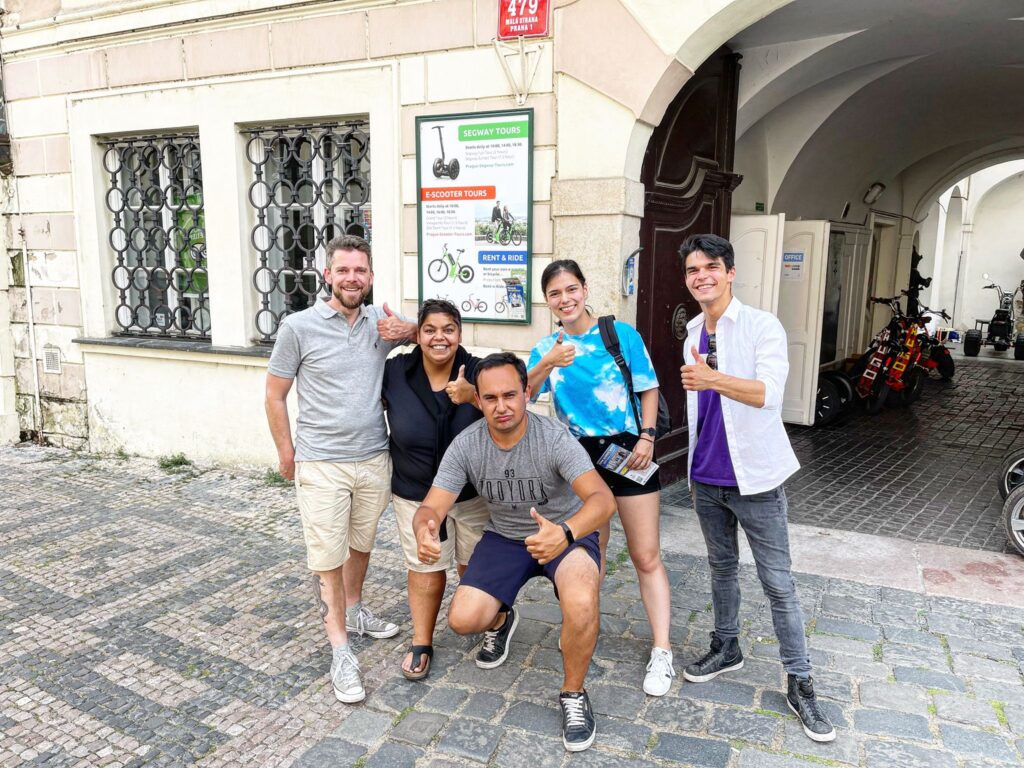 Our office - meeting point for Lesser Town tour